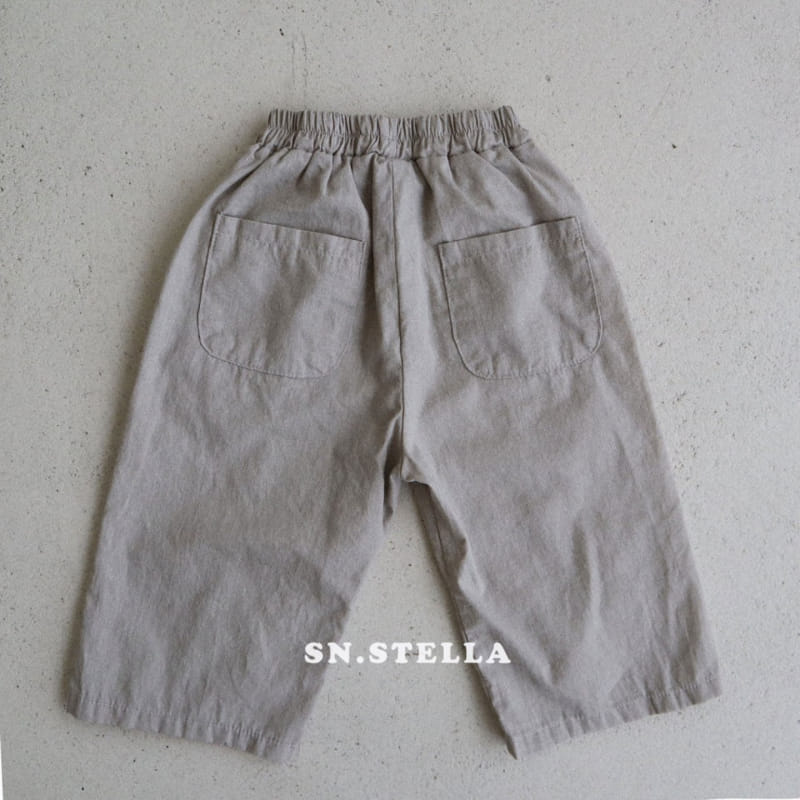 Sn.stella - Korean Children Fashion - #magicofchildhood - Pig Wide Pants - 6