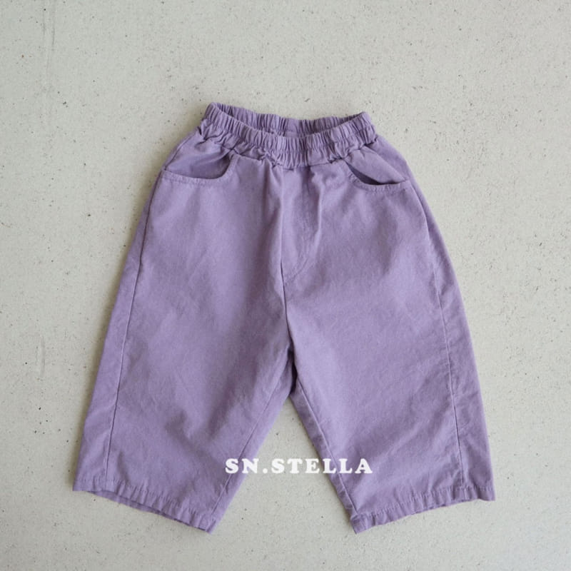 Sn.stella - Korean Children Fashion - #magicofchildhood - Lilac Pants - 9