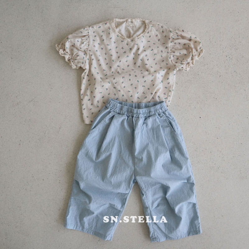 Sn.stella - Korean Children Fashion - #littlefashionista - Lily Shirring Tee - 4