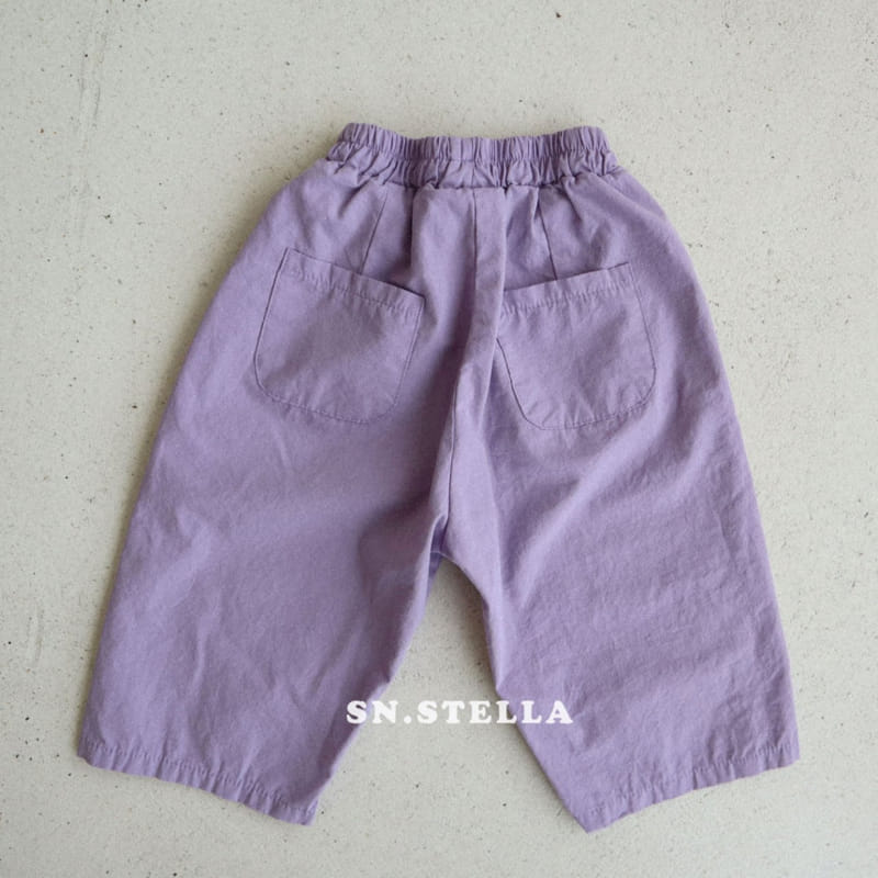 Sn.stella - Korean Children Fashion - #minifashionista - Lilac Pants - 10