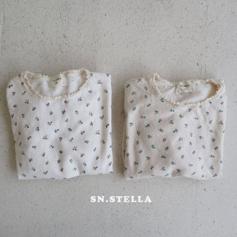 Sn.stella - Korean Children Fashion - #minifashionista - Lily Shirring Tee - 5