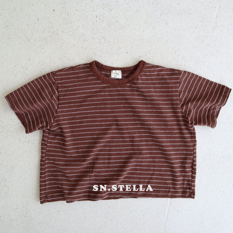 Sn.stella - Korean Children Fashion - #stylishchildhood - L ST Tee - 10