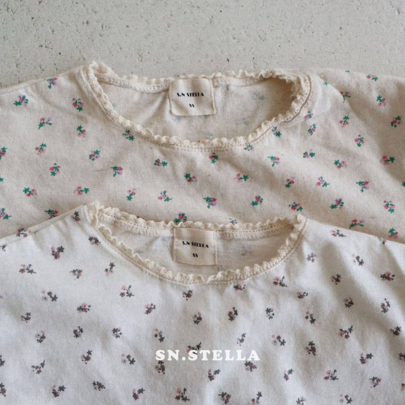 Sn.stella - Korean Children Fashion - #stylishchildhood - Lily Shirring Tee - 9