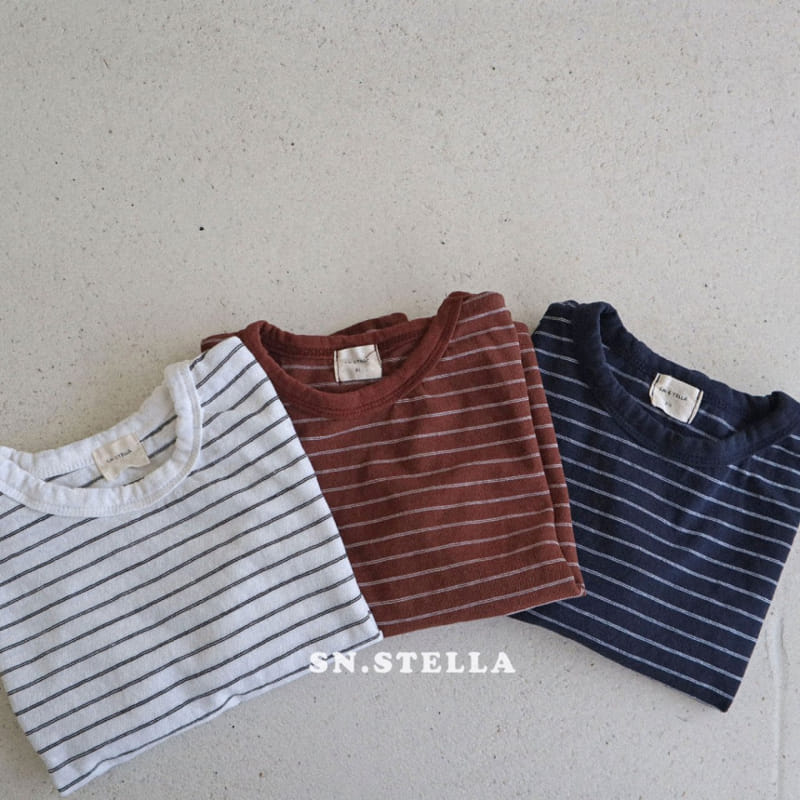 Sn.stella - Korean Children Fashion - #todddlerfashion - L ST Tee - 8