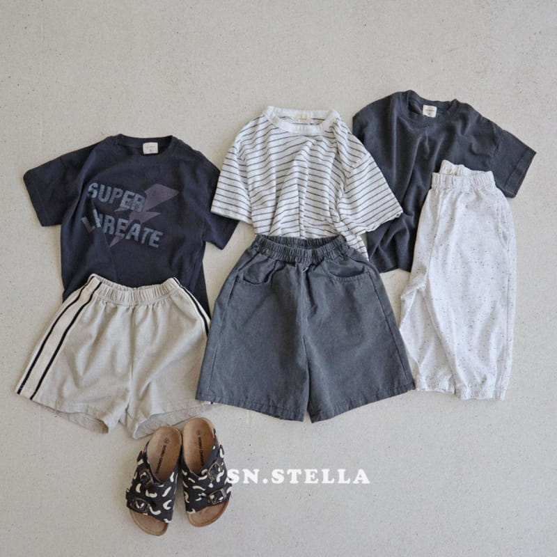 Sn.stella - Korean Children Fashion - #toddlerclothing - Super Tee - 5