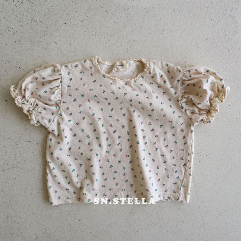 Sn.stella - Korean Children Fashion - #toddlerclothing - Lily Shirring Tee - 8