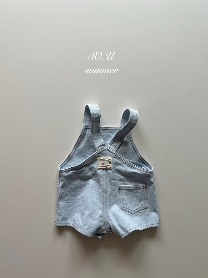 So U - Korean Baby Fashion - #babyoninstagram - Bebe Dungarees Body Suit - 8