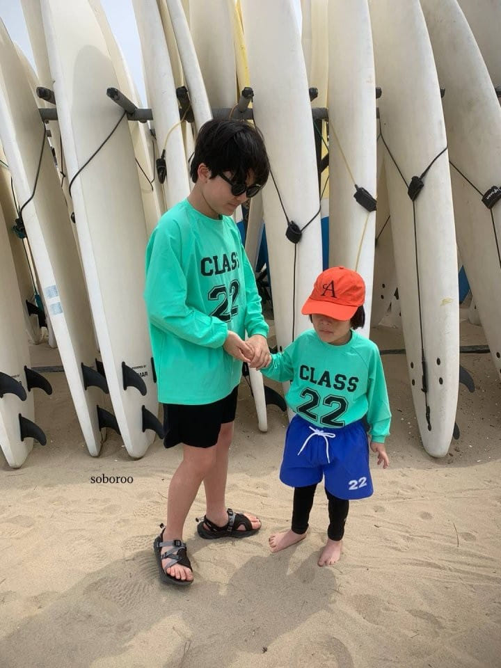 Soboroo - Korean Children Fashion - #Kfashion4kids - Classic Rash Guard With Mom - 3