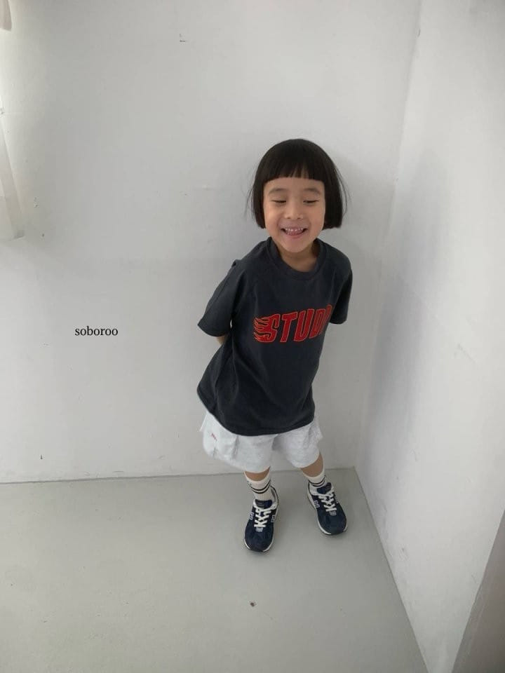 Soboroo - Korean Children Fashion - #designkidswear - Flame Studio Tee - 8