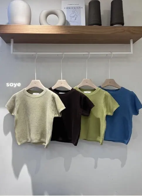 Soye - Korean Children Fashion - #designkidswear - Basic Round Knit - 2