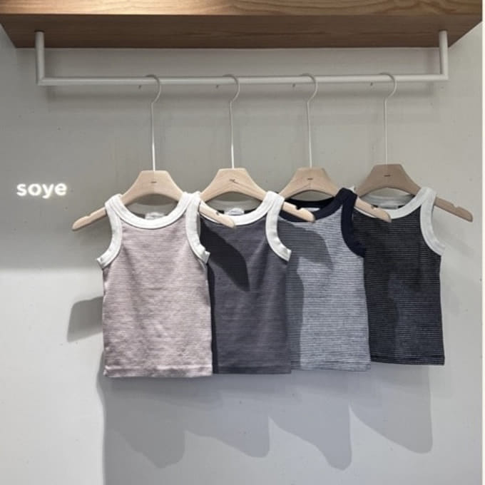 Soye - Korean Children Fashion - #discoveringself - B ST Sleeveless Tee