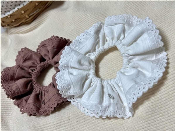 Soye - Korean Children Fashion - #discoveringself - Lace Scrunchy  - 2