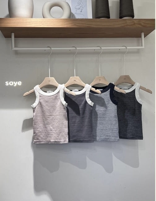 Soye - Korean Children Fashion - #fashionkids - B ST Sleeveless Tee - 2