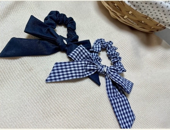 Soye - Korean Children Fashion - #fashionkids - Ribbon Scrunchy - 2