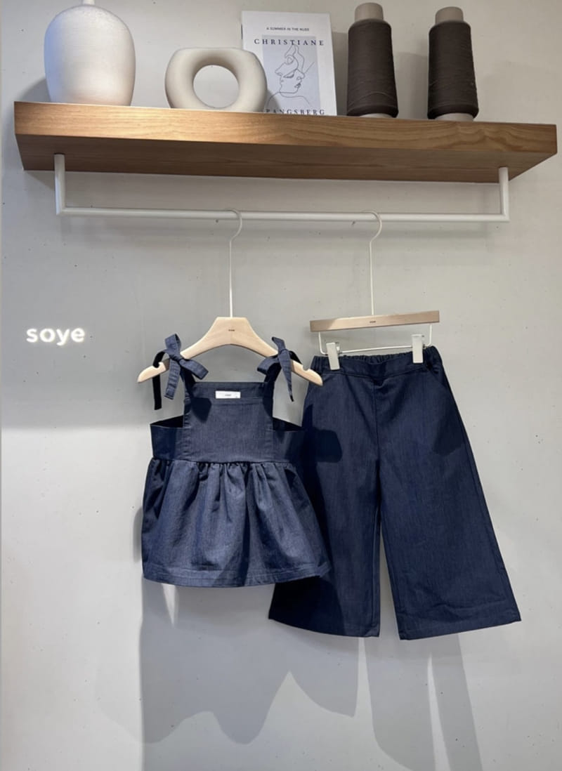 Soye - Korean Children Fashion - #magicofchildhood - Cooling Kle Top Bottom Set - 2