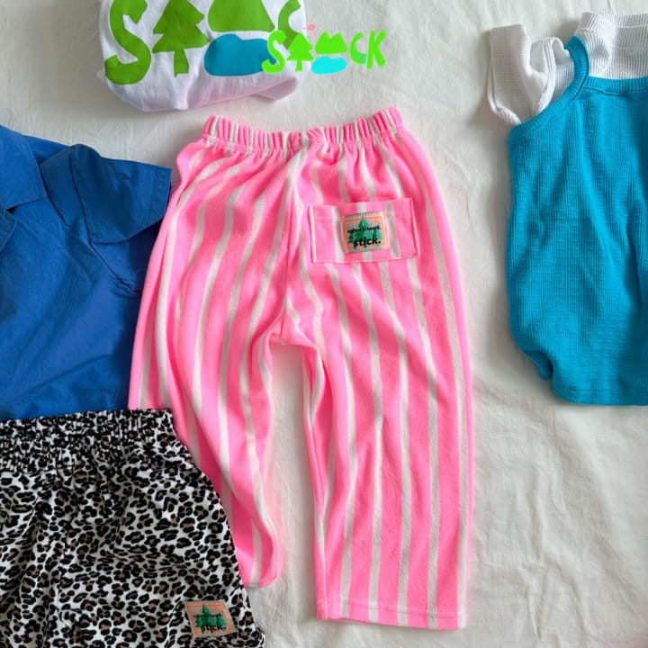 Stick - Korean Children Fashion - #fashionkids - Summer Terry  Gojeangi Pants - 10