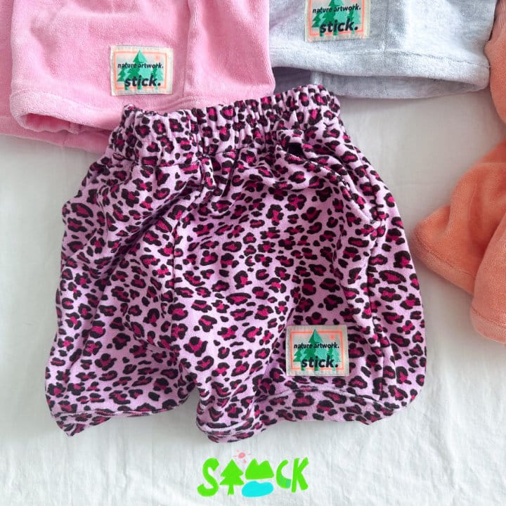 Stick - Korean Children Fashion - #kidsshorts - Terry Short Pants - 3