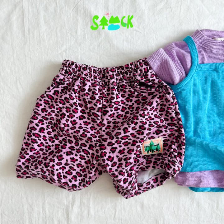 Stick - Korean Children Fashion - #kidzfashiontrend - Terry Short Pants - 5