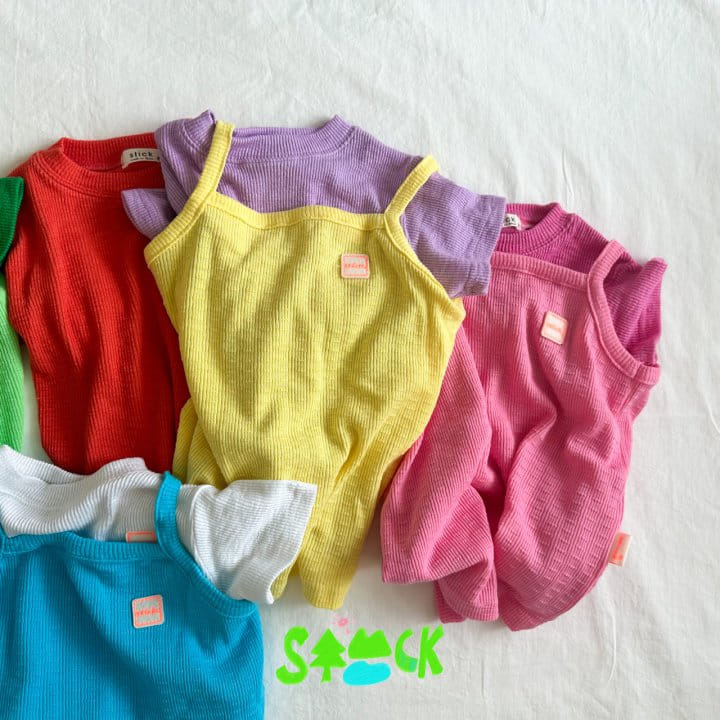 Stick - Korean Children Fashion - #littlefashionista - Candy Sleeveles Tee - 3