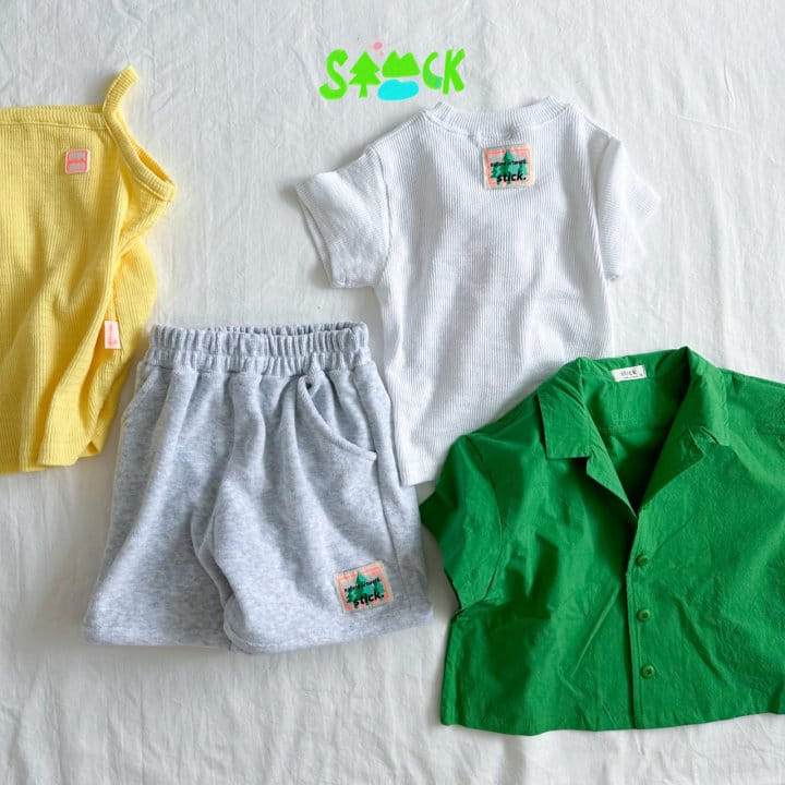 Stick - Korean Children Fashion - #magicofchildhood - Terry Short Pants - 8