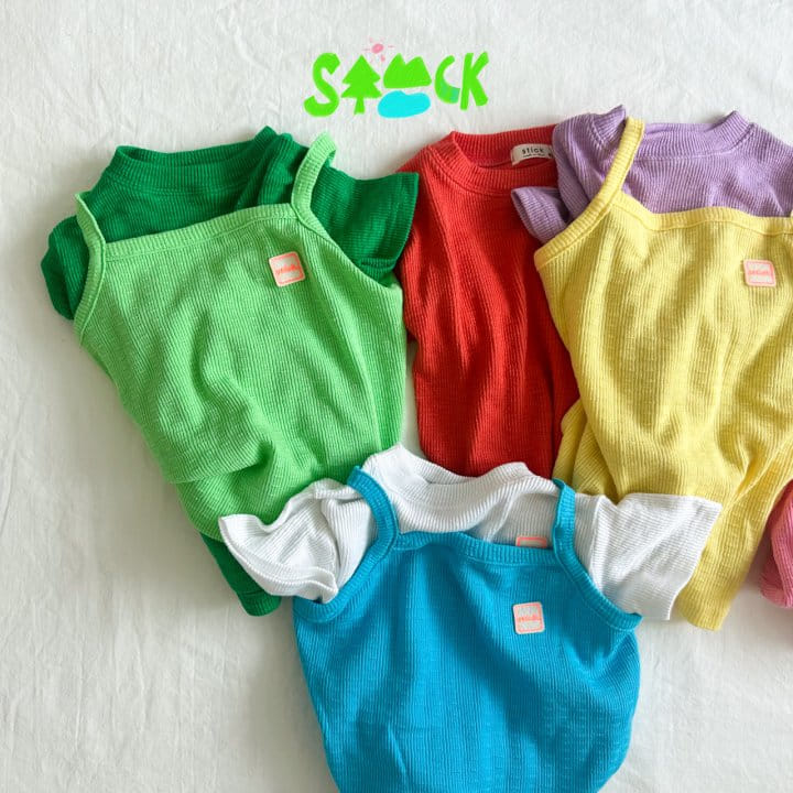 Stick - Korean Children Fashion - #minifashionista - Candy Sleeveles Tee - 5