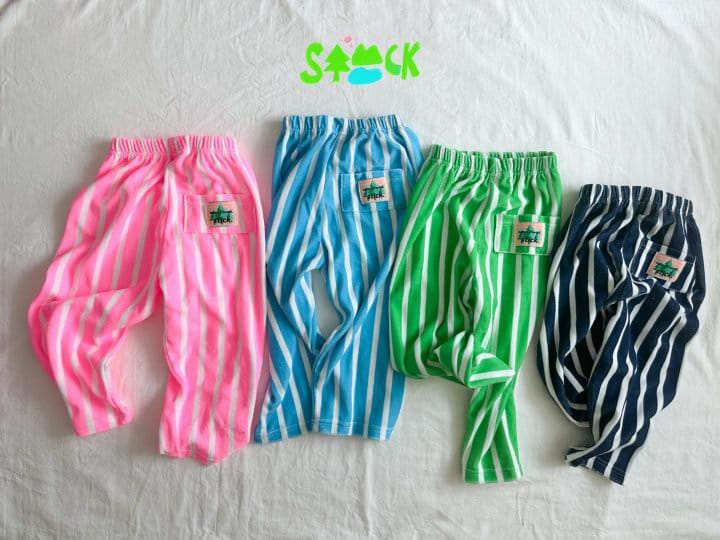 Stick - Korean Children Fashion - #minifashionista - Summer Terry  Gojeangi Pants