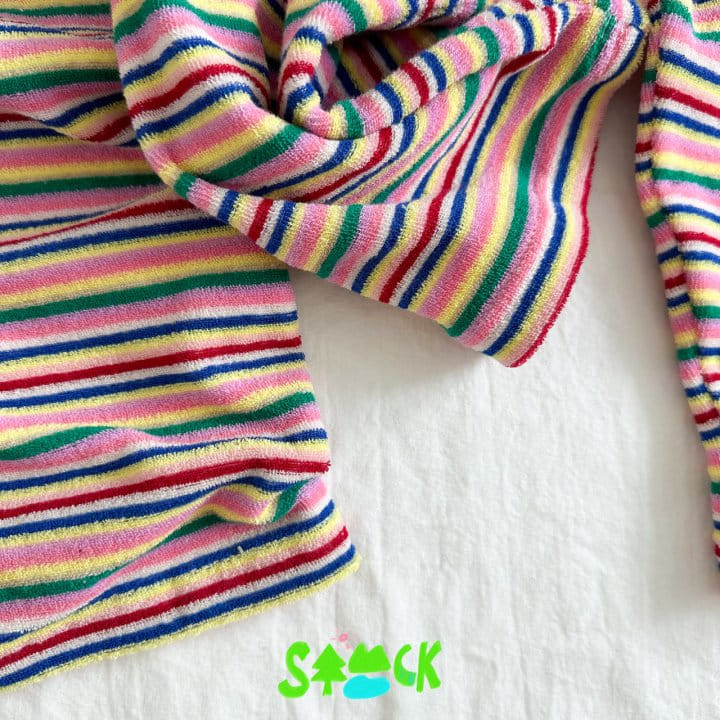 Stick - Korean Children Fashion - #toddlerclothing - Rainbow Terry Gojeangi Pants - 10