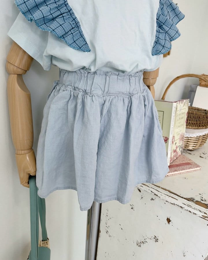 Studio M - Korean Children Fashion - #childofig - Mul L Skirt Shorts - 10