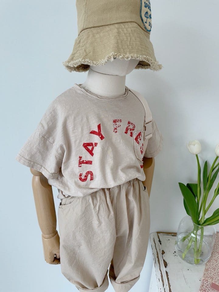 Studio M - Korean Children Fashion - #fashionkids - Fresh Slub Tee - 3