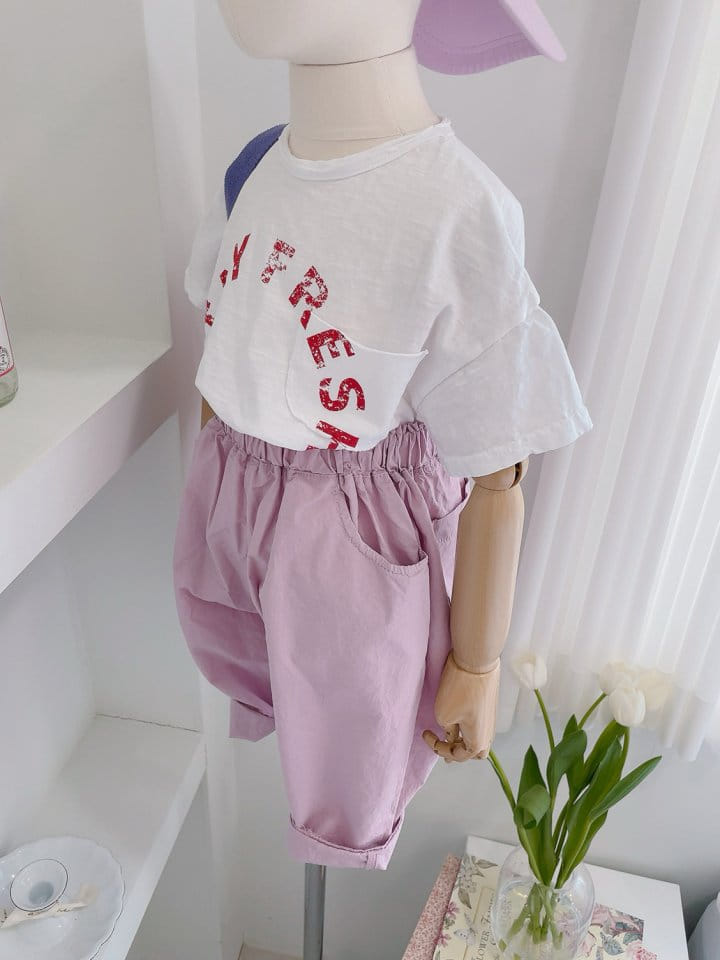 Studio M - Korean Children Fashion - #magicofchildhood - Fresh Slub Tee - 9