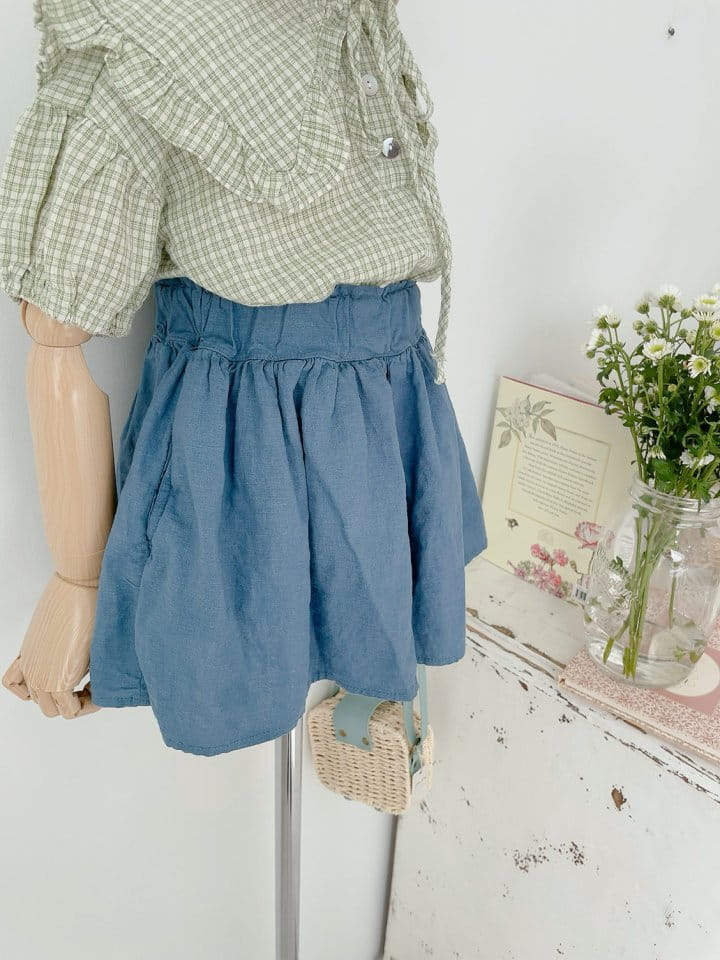 Studio M - Korean Children Fashion - #minifashionista - Mul L Skirt Shorts - 5