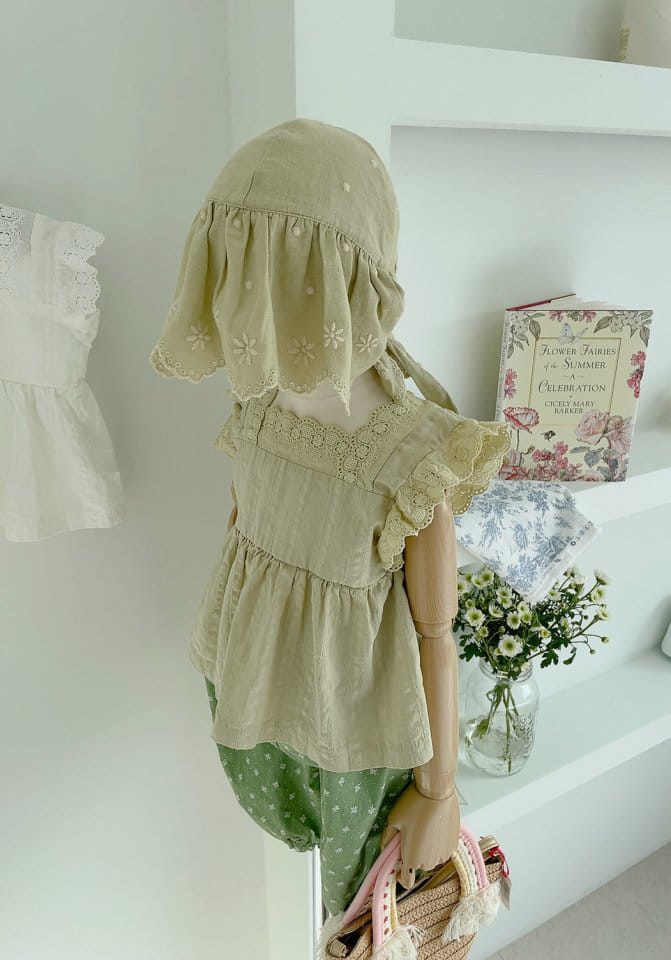 Studio M - Korean Children Fashion - #toddlerclothing - Orche Lace Blouse - 6