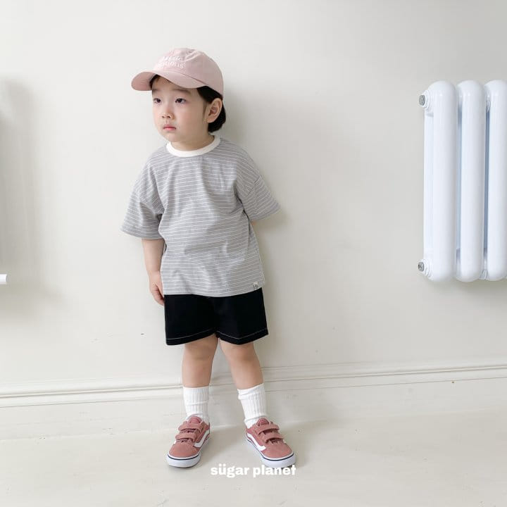 Sugar Planet - Korean Children Fashion - #childofig - Stitch Shorts - 10