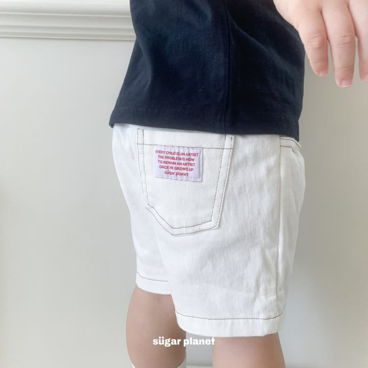 Sugar Planet - Korean Children Fashion - #childofig - Stitch Shorts - 9