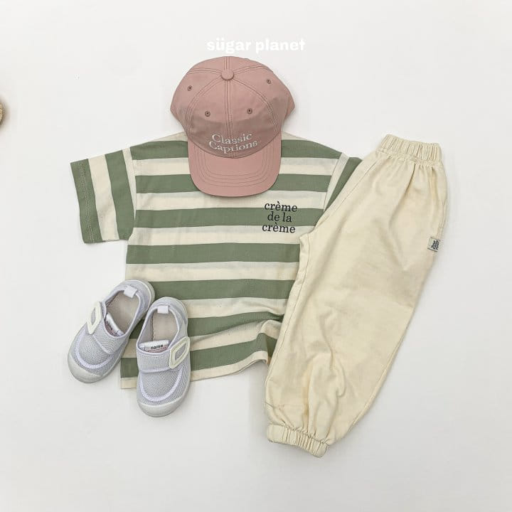 Sugar Planet - Korean Children Fashion - #childofig - ST Cream Tee - 10