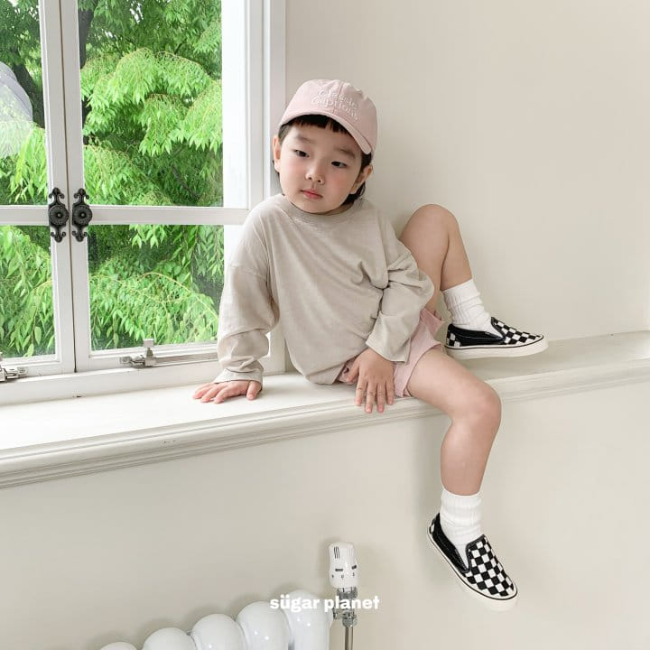 Sugar Planet - Korean Children Fashion - #discoveringself - Day Off Slub Tee - 3