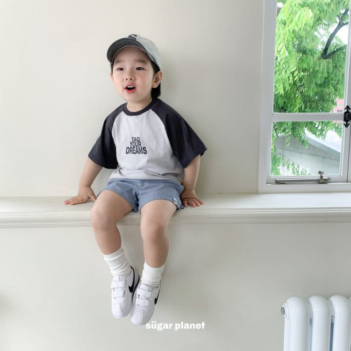 Sugar Planet - Korean Children Fashion - #kidsshorts - Dream Raglan Tee - 2