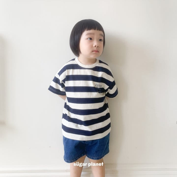 Sugar Planet - Korean Children Fashion - #kidzfashiontrend - ST Cream Tee