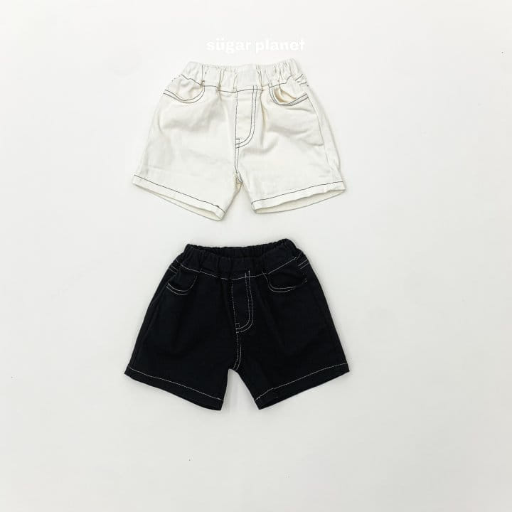 Sugar Planet - Korean Children Fashion - #littlefashionista - Stitch Shorts - 5