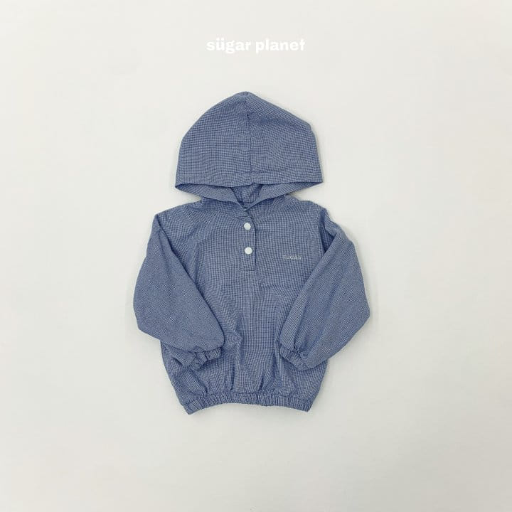 Sugar Planet - Korean Children Fashion - #minifashionista - Small Check Anorak - 9