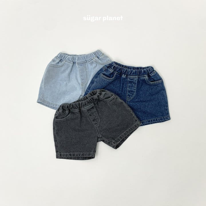 Sugar Planet - Korean Children Fashion - #minifashionista - Denim Shorts - 6