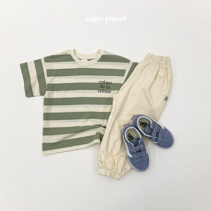 Sugar Planet - Korean Children Fashion - #stylishchildhood - ST Cream Tee - 9