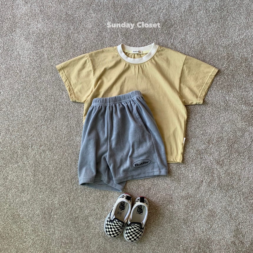 Sunday Closet - Korean Children Fashion - #Kfashion4kids - Cloud Color Short Sleeve Tee - 11