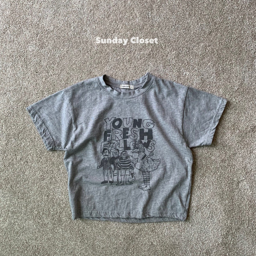 Sunday Closet - Korean Children Fashion - #magicofchildhood - Ostrich Short Sleeve Tee - 6