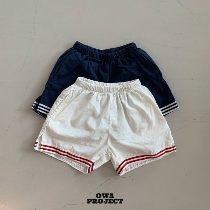 Teamand - Korean Children Fashion - #designkidswear - Two Line Tape Pants