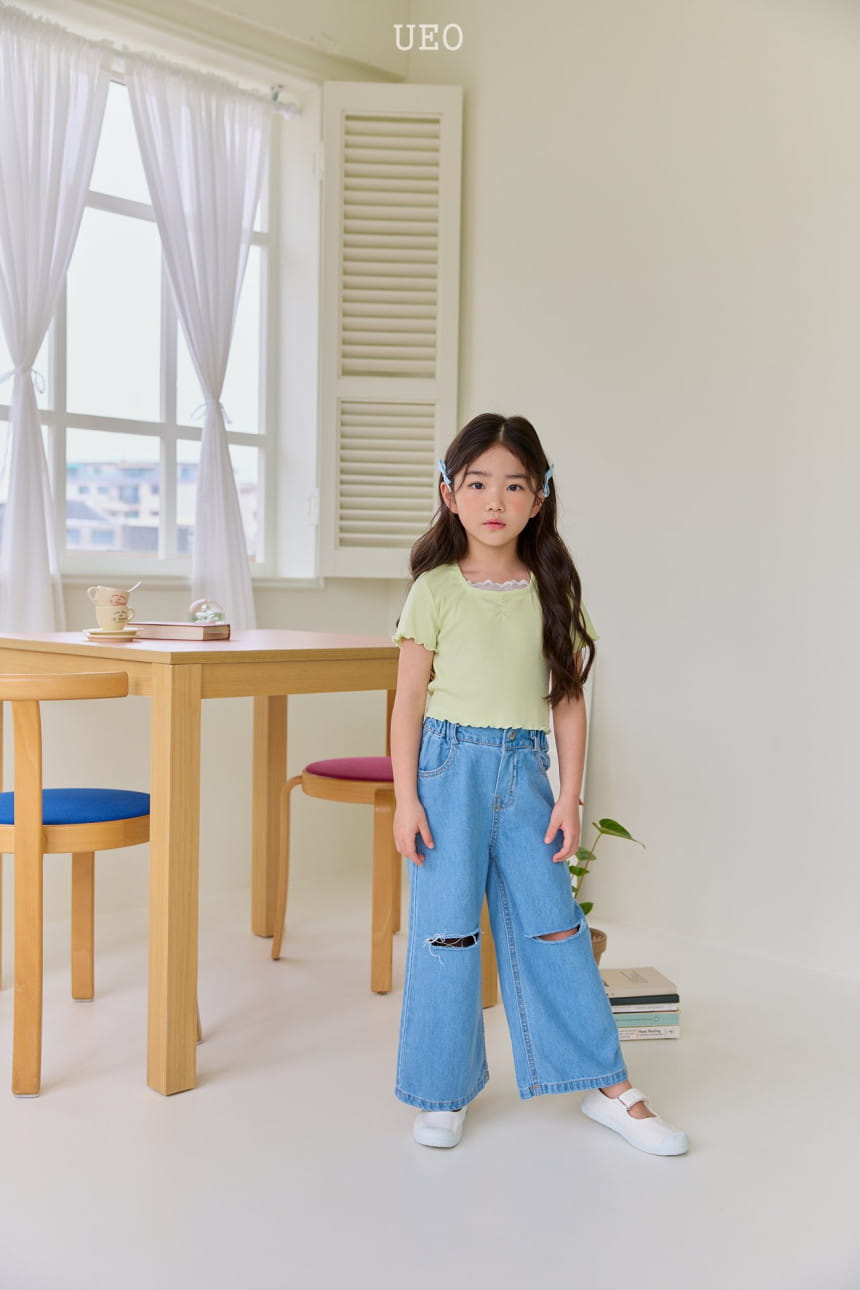 U Eo - Korean Children Fashion - #Kfashion4kids - Ggobuli Crop Tee - 5