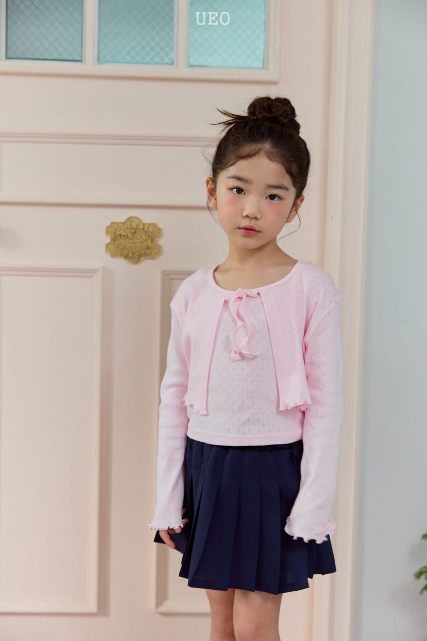 U Eo - Korean Children Fashion - #stylishchildhood - Terry Cardigan Set - 4