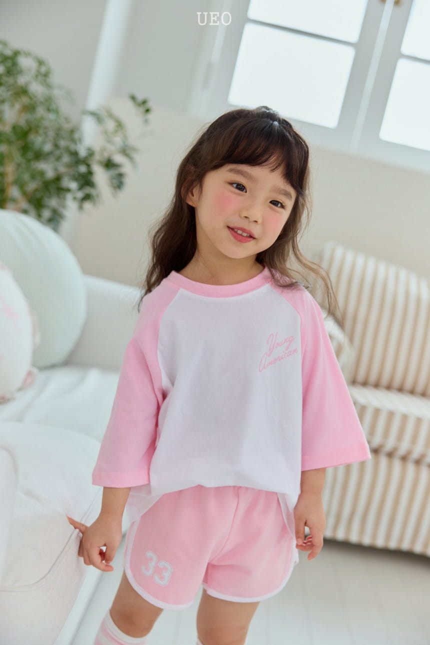 U Eo - Korean Children Fashion - #childofig - America Raglan Tee - 10