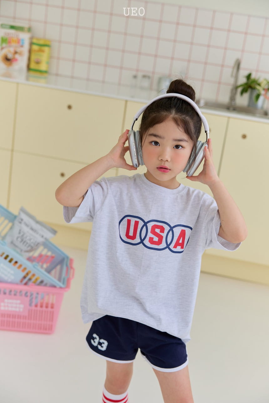 U Eo - Korean Children Fashion - #childofig - USA Box Tee - 10