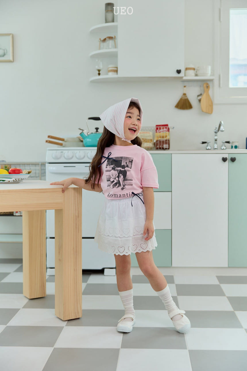 U Eo - Korean Children Fashion - #childofig - Romantic Ribbon Tee - 6